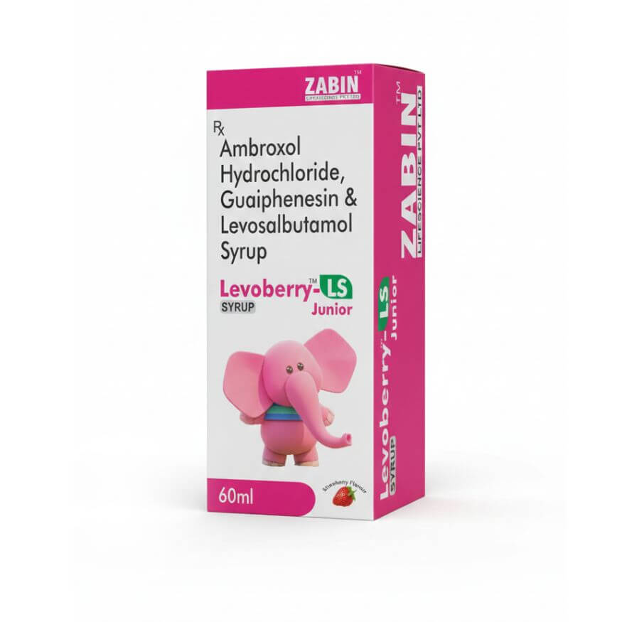 Levoberry LS Junior product packaging